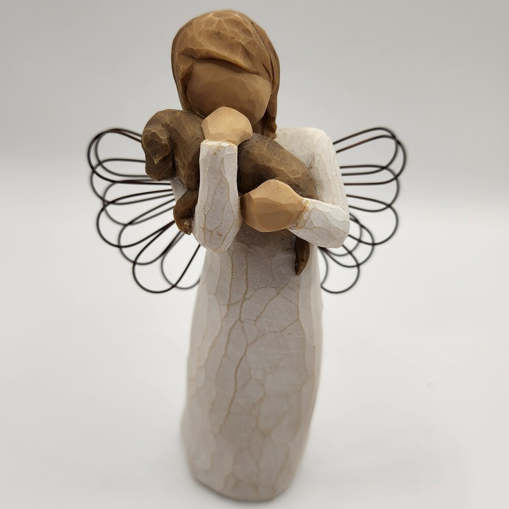 Willow Tree Angel of Friendship Figurine Susan Lordi DEMDACO Vintage 2000s EUC